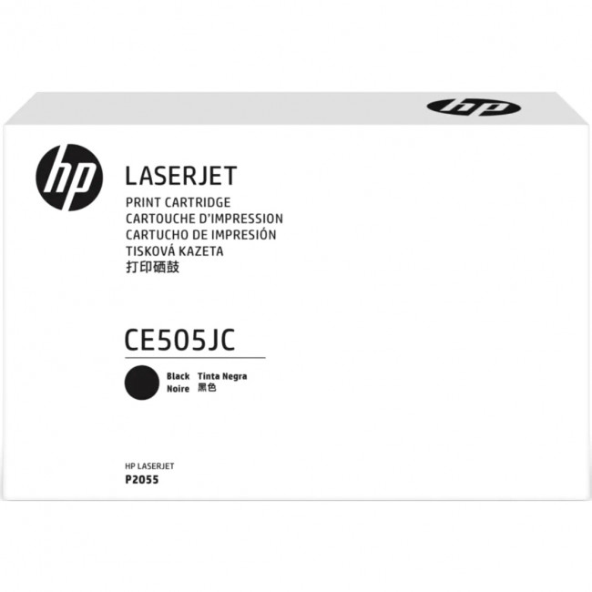 Тонер-картридж HP LaserJet 05J Black (CE505JC) — для бизнеса и офиса
