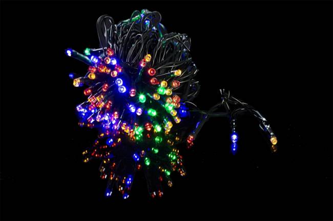 Гирлянда Гирлянда 200LED 220V, 8 режимов, 20 м, нить, разноцветная — для бизнеса и офиса Гирлянда Гирлянда 200LED 220V, 8 режимов, 20 м, нить, разноцветная — для бизнеса и офиса