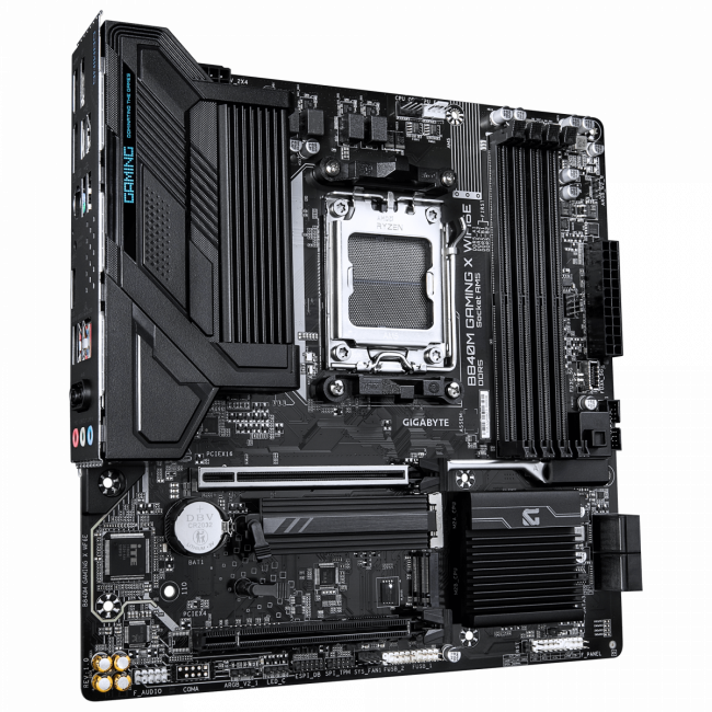 Материнская плата Gigabyte B840M GAMING X WF6E — для бизнеса и офиса