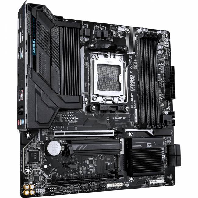 Материнская плата Gigabyte B840M GAMING X WF6E — для бизнеса и офиса