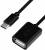 Greenconnect Адаптер переходник OTG 0.5m USB 2.0, CM/AF, черный, 28/28 AWG, экран, армированный, морозостойкий, GCR-UCO1AF-BB2S-0.5m Greenconnect OTG 0.5м USB 2.0, CM/AF, черный, 28/28 AWG, экран, армированный, морозостойкий, GCR-UCO1AF-BB2S-0.5m — для бизнеса и офиса