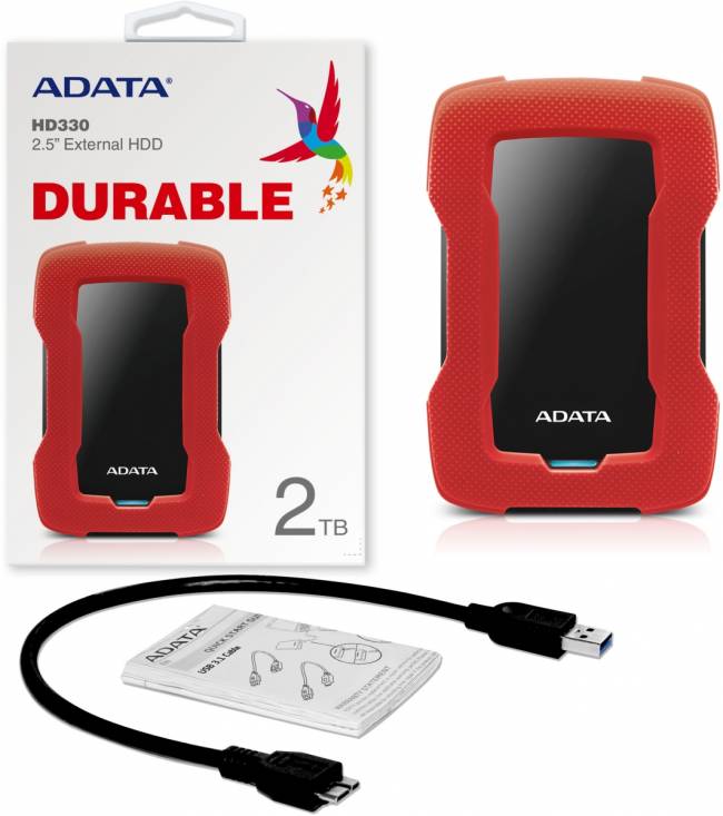 Внешний жесткий диск ADATA HD330 — для бизнеса и офиса Внешний жесткий диск ADATA HD330 — для бизнеса и офиса
