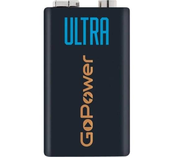 Батарейка GoPower ULTRA Крона 6LR61 — для бизнеса и офиса Батарейка GoPower ULTRA Крона 6LR61 — для бизнеса и офиса