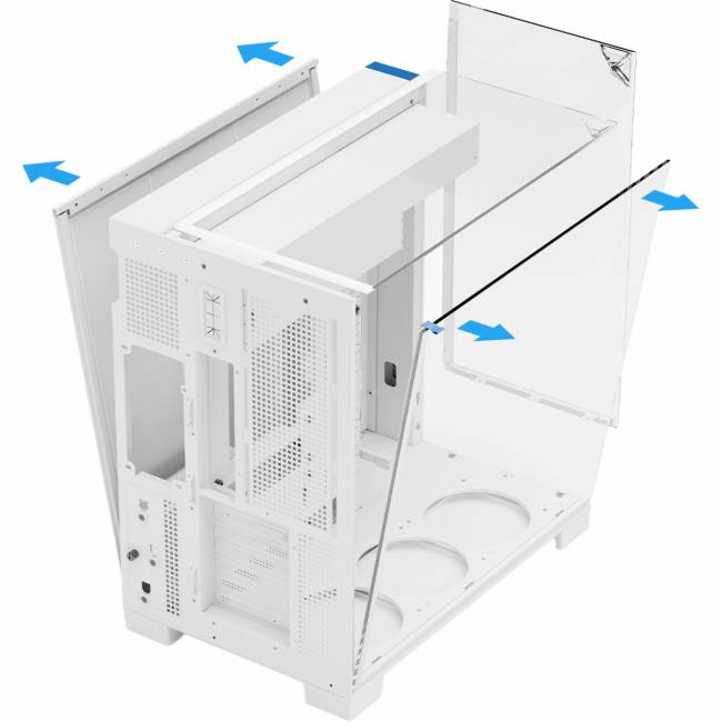 Корпус без блока питания Thermalright A70 White — для бизнеса и офиса Корпус без блока питания Thermalright A70 White — для бизнеса и офиса