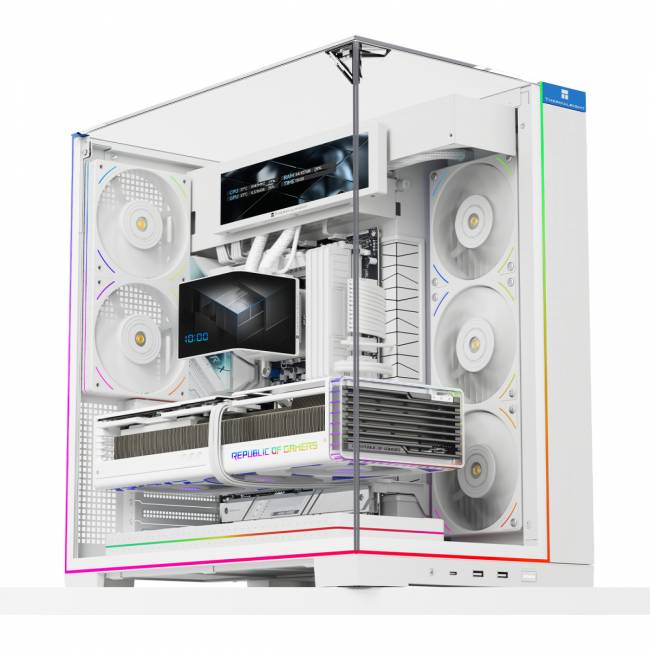 Корпус без блока питания Thermalright A70 White — для бизнеса и офиса Корпус без блока питания Thermalright A70 White — для бизнеса и офиса