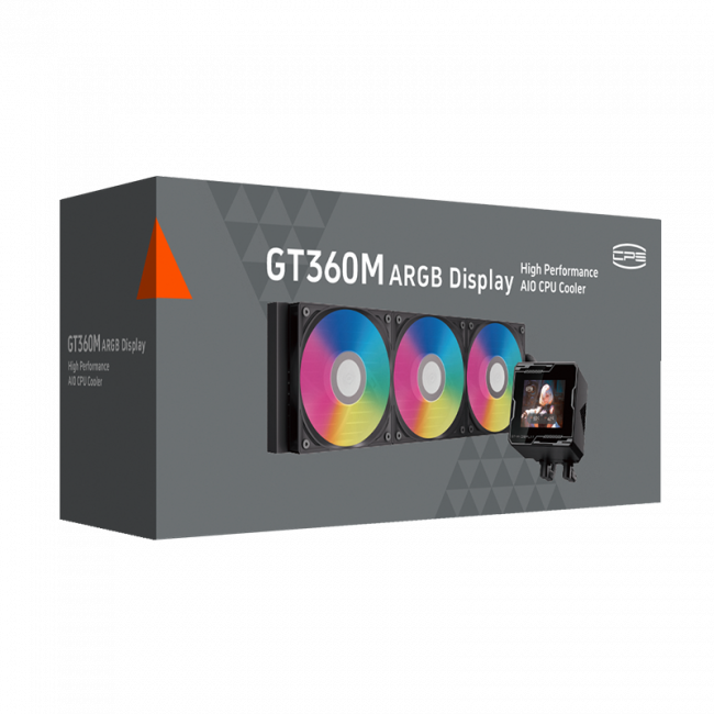 Система охлаждения PCCooler GT360M ARGB Display BK Black — для бизнеса и офиса Система охлаждения PCCooler GT360M ARGB Display BK Black — для бизнеса и офиса