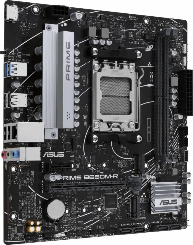 Материнская плата ASUS PRIME B650M-R — для бизнеса и офиса Материнская плата ASUS PRIME B650M-R — для бизнеса и офиса