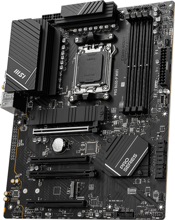 Материнская плата MSI PRO B650-P WIFI — для бизнеса и офиса Материнская плата MSI PRO B650-P WIFI — для бизнеса и офиса