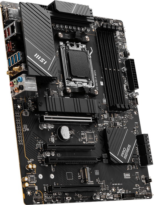 Материнская плата MSI PRO B650-P WIFI — для бизнеса и офиса Материнская плата MSI PRO B650-P WIFI — для бизнеса и офиса