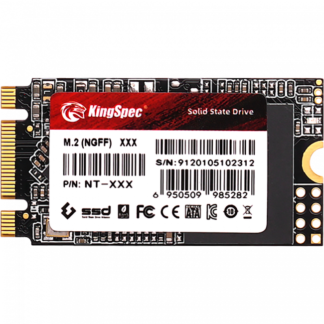 Твердотельный накопитель Kingspec NT-256 2242 — для бизнеса и офиса