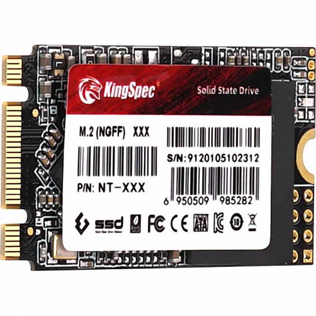 Твердотельный накопитель Kingspec NT-256 2242 — для бизнеса и офиса