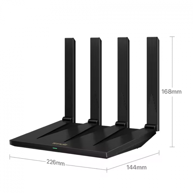 Двухдиапазонный гигабитный Wi-Fi 6 роутер Tenda AX12 Pro — для бизнеса и офиса Двухдиапазонный гигабитный Wi-Fi 6 роутер Tenda AX12 Pro — для бизнеса и офиса