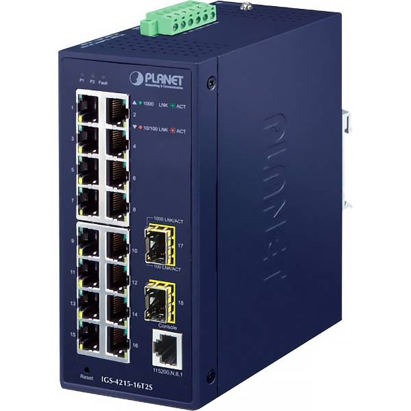 коммутатор Planet IGS-4215-16T2S — для бизнеса и офиса