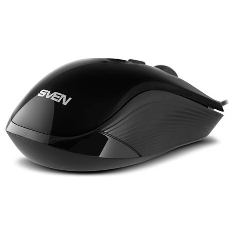 Мышь SVEN RX-520S USB чёрная (бесшумн. клав, 5+1кл. 3200DPI) Sven RX-520S — для бизнеса и офиса Мышь SVEN RX-520S USB чёрная (бесшумн. клав, 5+1кл. 3200DPI) Sven RX-520S — для бизнеса и офиса