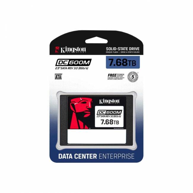 Твердотельный накопитель Kingston SSD DC600M — для бизнеса и офиса Твердотельный накопитель Kingston SSD DC600M — для бизнеса и офиса