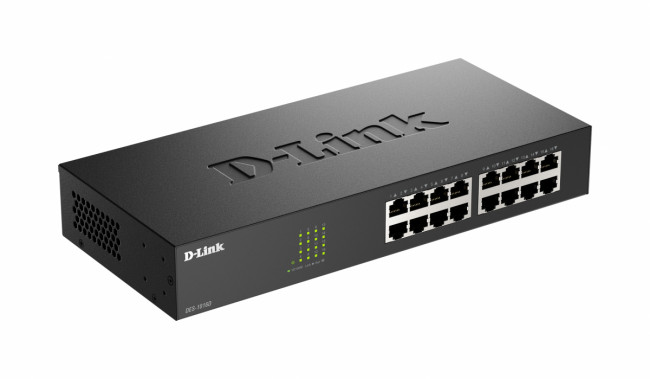 Коммутатор D-Link DES-1016D/I1A — для бизнеса и офиса