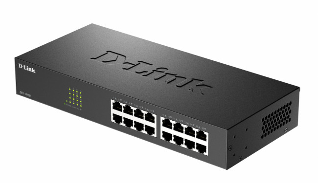 Коммутатор D-Link DES-1016D/I1A — для бизнеса и офиса