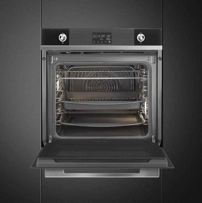 Встраиваемая электрическая духовка SMEG SMEG Linea SOP6102TN — для бизнеса и офиса Встраиваемая электрическая духовка SMEG SMEG Linea SOP6102TN — для бизнеса и офиса