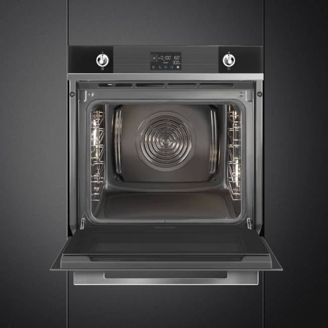 Встраиваемая электрическая духовка SMEG SMEG Linea SOP6102TN — для бизнеса и офиса Встраиваемая электрическая духовка SMEG SMEG Linea SOP6102TN — для бизнеса и офиса