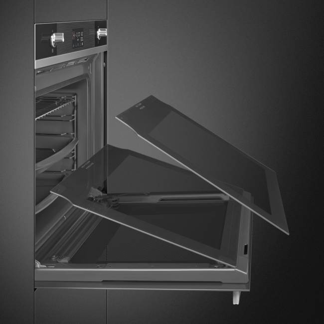 Встраиваемая электрическая духовка SMEG SMEG Linea SOP6102TN — для бизнеса и офиса Встраиваемая электрическая духовка SMEG SMEG Linea SOP6102TN — для бизнеса и офиса