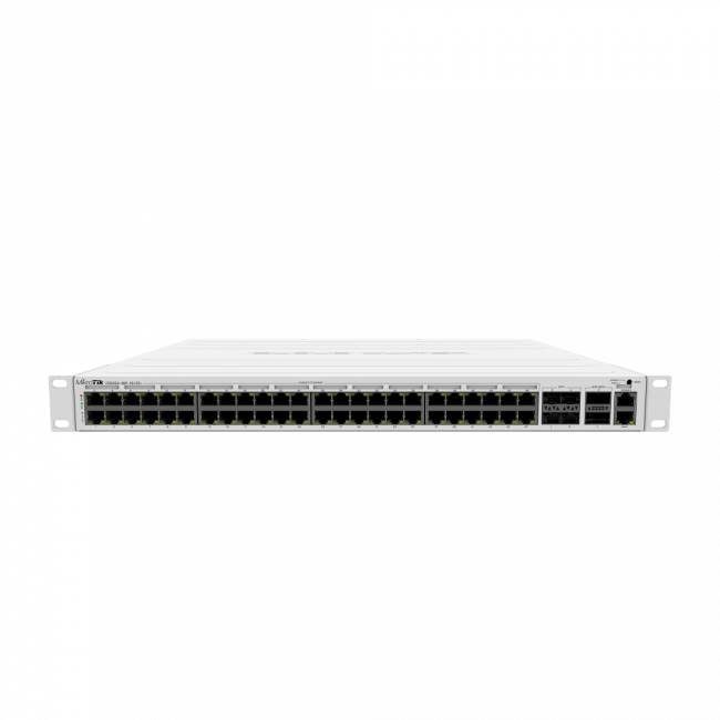 Коммутатор Mikrotik CRS354-48P-4S+2Q+RM — для бизнеса и офиса