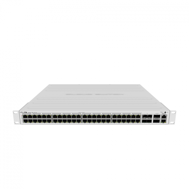 Коммутатор Mikrotik CRS354-48P-4S+2Q+RM — для бизнеса и офиса