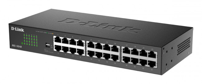 Коммутатор D-Link DGS-1024D/J1A — для бизнеса и офиса