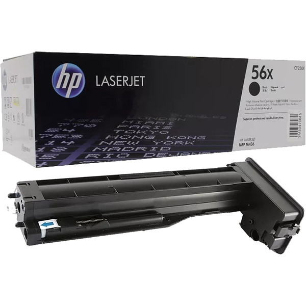 Тонер-картридж HP 56X Black Original LaserJet Toner Cartridge (CF256X) — для бизнеса и офиса