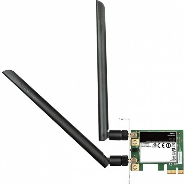 Адаптер Адаптер D-Link DWA-582 (DWA-582/RU/10/B1A) — для бизнеса и офиса Адаптер Адаптер D-Link DWA-582 (DWA-582/RU/10/B1A) — для бизнеса и офиса