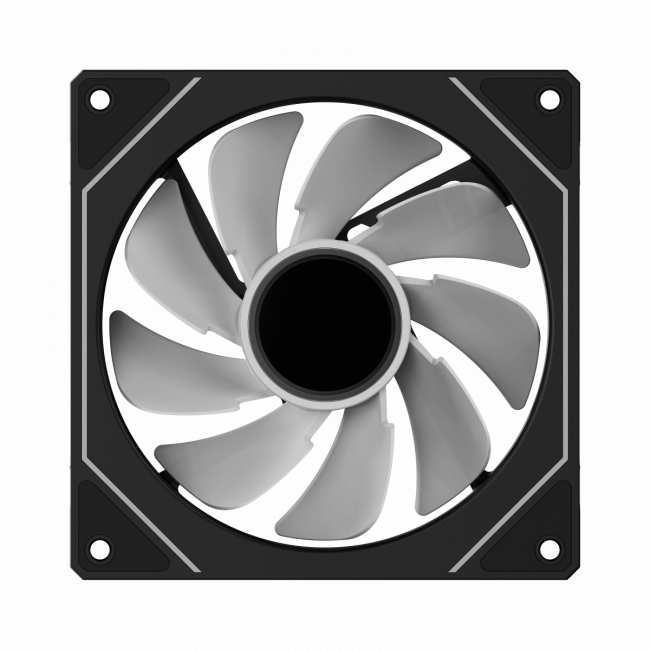 Кулер для корпуса Ocypus Gamma-F12-BK1AM01X-GL — для бизнеса и офиса