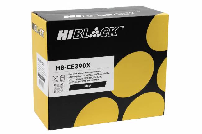 Картридж Hi-Black (HB-CE390X) для HP LJ Enterprise 600/602/603, 24K — для бизнеса и офиса Картридж Hi-Black (HB-CE390X) для HP LJ Enterprise 600/602/603, 24K — для бизнеса и офиса