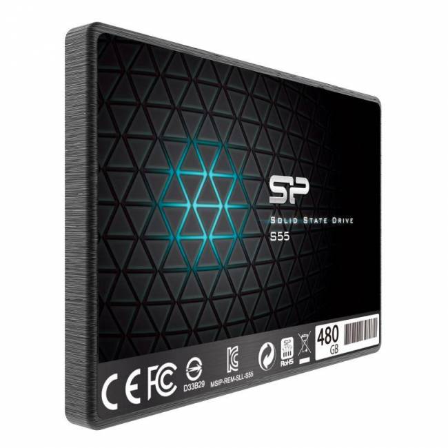 Накопитель SSD Silicon Power SP480GBSS3S55S25 — для бизнеса и офиса Накопитель SSD Silicon Power SP480GBSS3S55S25 — для бизнеса и офиса