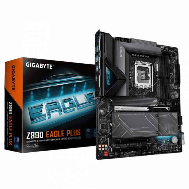 Материнская плата Gigabyte Z890 EAGLE PLUS — для бизнеса и офиса Материнская плата Gigabyte Z890 EAGLE PLUS — для бизнеса и офиса