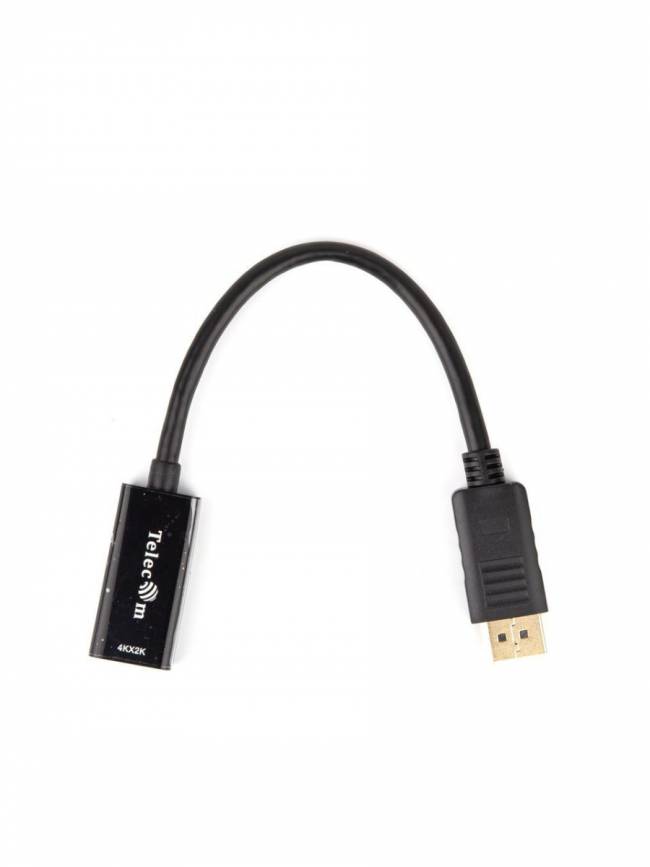 Кабель-переходник DP --> HDMI-F 4K@30Hz 0.2m , Telecom (TA801) Telecom DisplayPort (m) to HDMI (f) — для бизнеса и офиса Кабель-переходник DP --> HDMI-F 4K@30Hz 0.2m , Telecom (TA801) Telecom DisplayPort (m) to HDMI (f) — для бизнеса и офиса