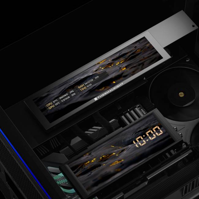 Корпус без блока питания Thermalright A70 Vision Black — для бизнеса и офиса Корпус без блока питания Thermalright A70 Vision Black — для бизнеса и офиса