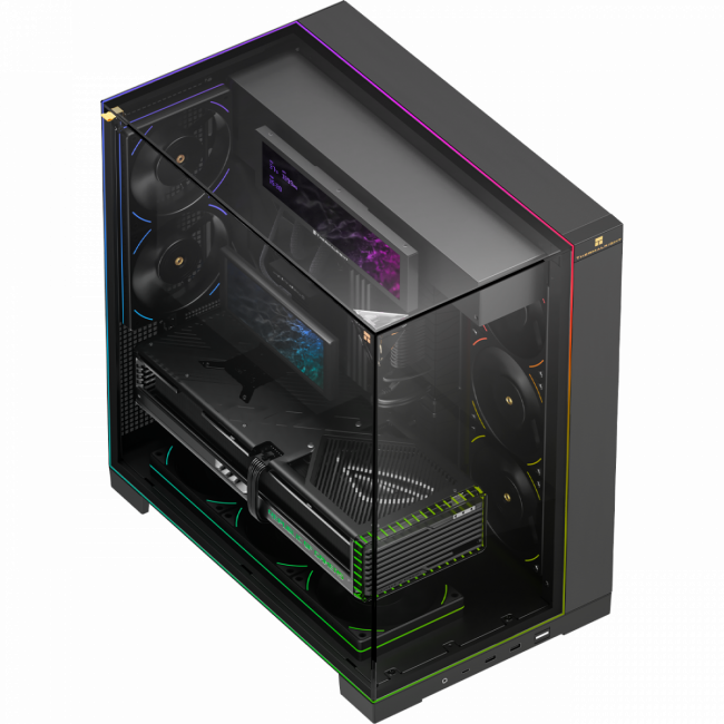 Корпус без блока питания Thermalright A70 Vision Black — для бизнеса и офиса Корпус без блока питания Thermalright A70 Vision Black — для бизнеса и офиса