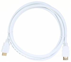 Кабель HDMI 19M/M ver 2.0, 1.8М, белый  Aopen <ACG711W-1.8M> AOpen HDMI (m) - HDMI (m) 1.8м