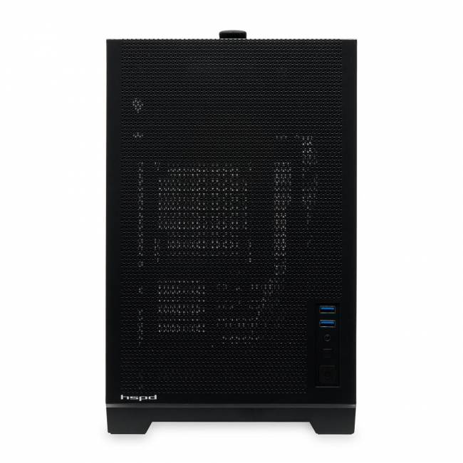 Корпус без блока питания HSPD M211-TGBK — для бизнеса и офиса Корпус без блока питания HSPD M211-TGBK — для бизнеса и офиса