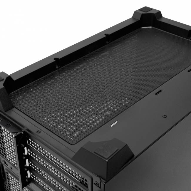 Корпус без блока питания HSPD M211-TGBK — для бизнеса и офиса Корпус без блока питания HSPD M211-TGBK — для бизнеса и офиса