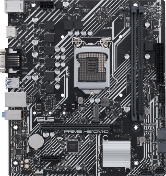 Материнская плата ASUS PRIME H510M-D — для бизнеса и офиса Материнская плата ASUS PRIME H510M-D — для бизнеса и офиса