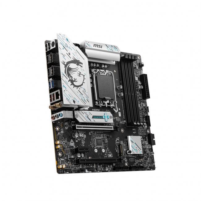 Материнская плата MSI B760M GAMING PLUS WIFI DDR4 — для бизнеса и офиса Материнская плата MSI B760M GAMING PLUS WIFI DDR4 — для бизнеса и офиса
