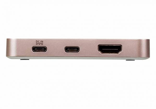 USB-C 4K Ultra Mini Dock with Power Pass-through ATEN UH3235 — для бизнеса и офиса USB-C 4K Ultra Mini Dock with Power Pass-through ATEN UH3235 — для бизнеса и офиса