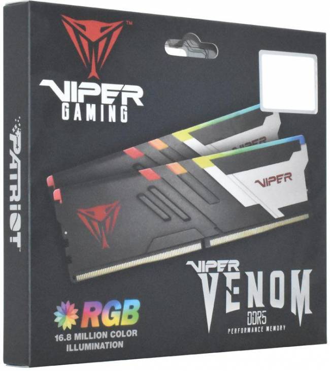 Память DDR5 2x16Gb 5600MHz Patriot PVVR532G560C36K — для бизнеса и офиса Память DDR5 2x16Gb 5600MHz Patriot PVVR532G560C36K — для бизнеса и офиса