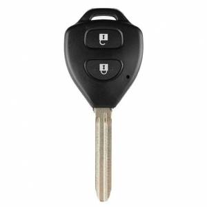 Корпус ключа TOYOTA 2 кнопки TOYO-15 TOY43, с лого