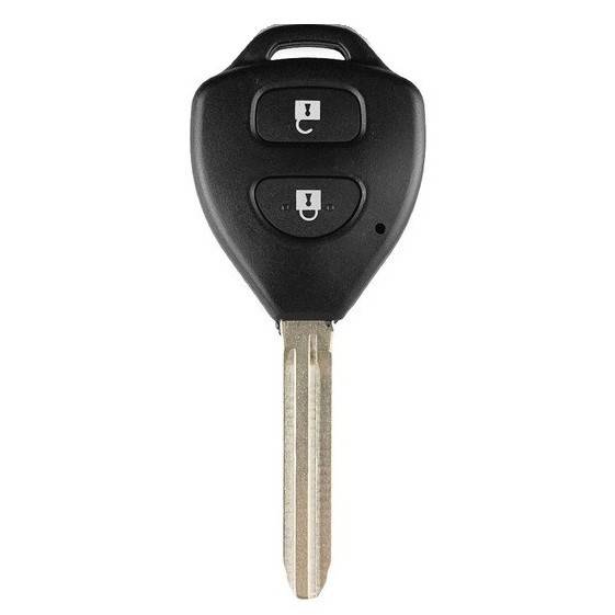 Корпус ключа TOYOTA 2 кнопки TOYO-15 TOY43, с лого — для бизнеса и офиса Корпус ключа TOYOTA 2 кнопки TOYO-15 TOY43, с лого — для бизнеса и офиса
