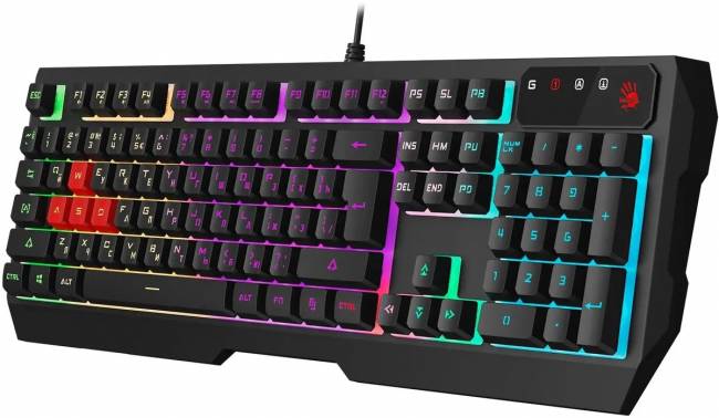 Клавиатура A4Tech Bloody B140N черный USB Multimedia for gamer LED (B140N) A4Tech B140N — для бизнеса и офиса Клавиатура A4Tech Bloody B140N черный USB Multimedia for gamer LED (B140N) A4Tech B140N — для бизнеса и офиса