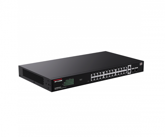 Управляемый PoE-коммутатор Tenda G2228P-24-410W — для бизнеса и офиса Управляемый PoE-коммутатор Tenda G2228P-24-410W — для бизнеса и офиса