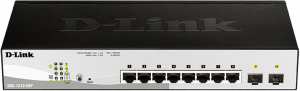 Коммутатор D-Link DGS-1210-08P/G3A