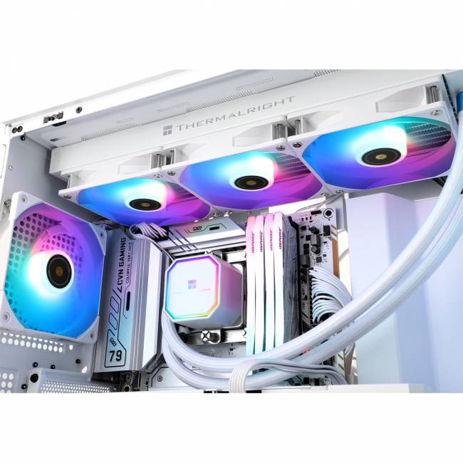 Система жидкостного охлаждения Thermalright Frozen Prism 360 (F-PRISM-360-WH-ARGB) — для бизнеса и офиса Система жидкостного охлаждения Thermalright Frozen Prism 360 (F-PRISM-360-WH-ARGB) — для бизнеса и офиса
