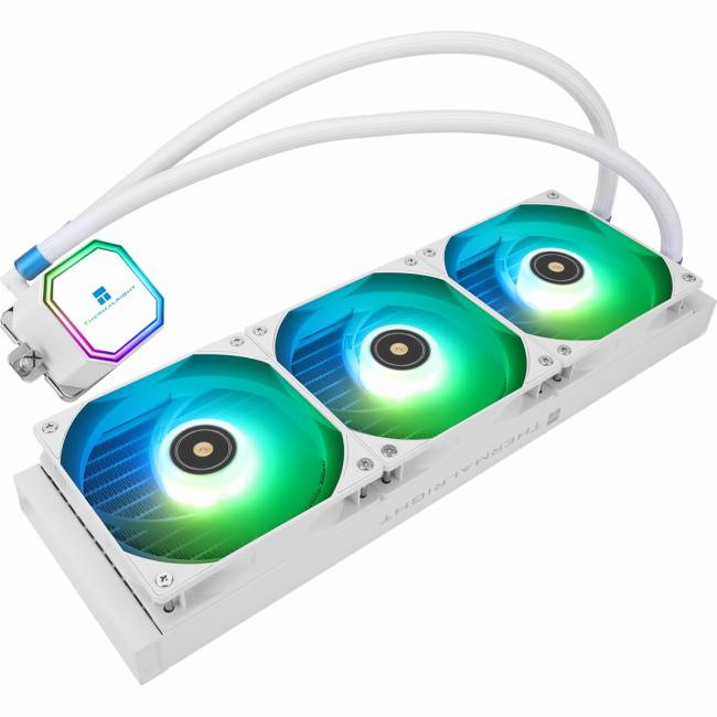 Система жидкостного охлаждения Thermalright Frozen Prism 360 (F-PRISM-360-WH-ARGB) — для бизнеса и офиса Система жидкостного охлаждения Thermalright Frozen Prism 360 (F-PRISM-360-WH-ARGB) — для бизнеса и офиса
